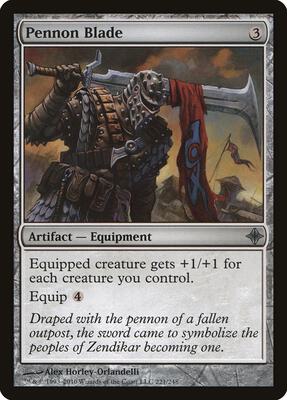Pennon Blade card from Rise of the Eldrazi