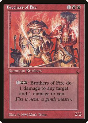 Brothers of Fire card from The Dark