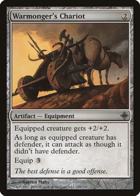 Warmonger's Chariot card from Rise of the Eldrazi