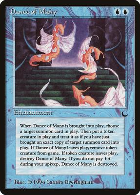 Dance of Many card from The Dark
