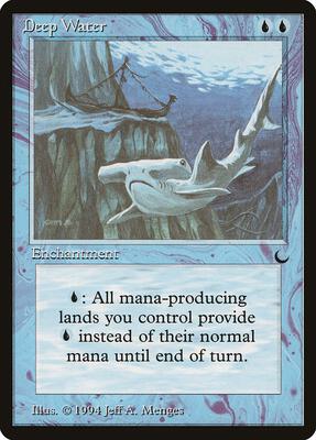 Deep Water card from The Dark