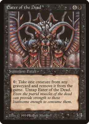 Eater of the Dead card from The Dark