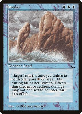 Erosion card from The Dark