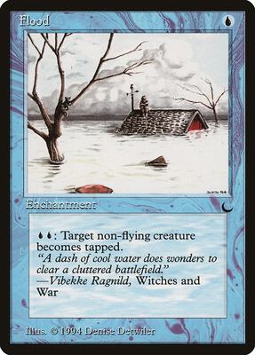 Flood card from The Dark