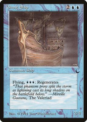 Ghost Ship card from The Dark