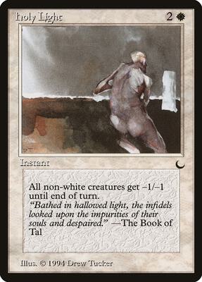 Holy Light card from The Dark