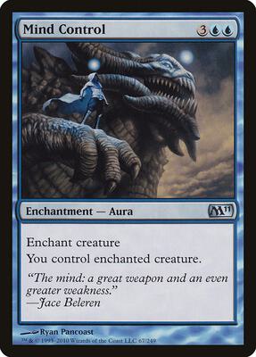 Mind Control card from Magic 2011 (M11)