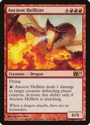 Ancient Hellkite card from Magic 2011 (M11)