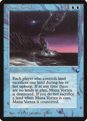 Mana Vortex card from The Dark