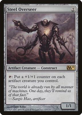 Steel Overseer card from Magic 2011 (M11)
