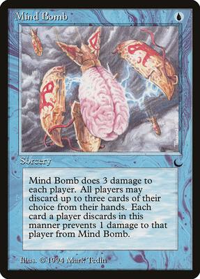 Mind Bomb card from The Dark