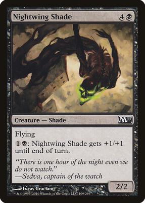 Nightwing Shade card from Magic 2011 (M11)