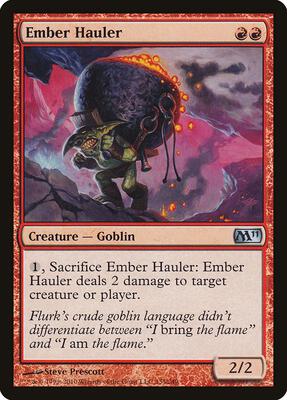 Ember Hauler card from Magic 2011 (M11)