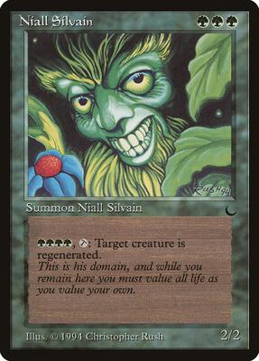 Niall Silvain card from The Dark
