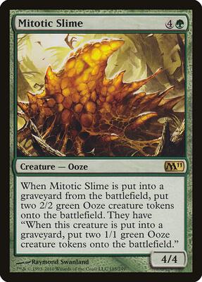 Mitotic Slime card from Magic 2011 (M11)