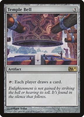 Temple Bell card from Magic 2011 (M11)