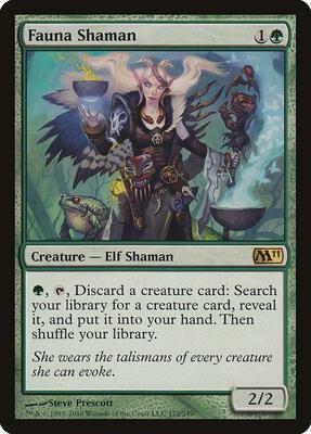 Fauna Shaman card from Magic 2011 (M11)