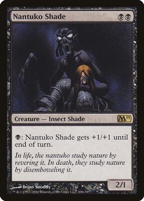 Nantuko Shade card from Magic 2011 (M11)