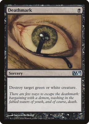 Deathmark card from Magic 2011 (M11)