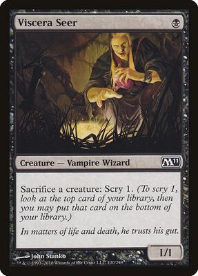 Viscera Seer card from Magic 2011 (M11)