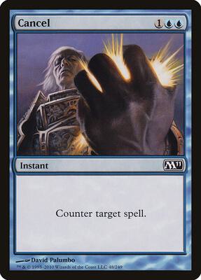 Cancel card from Magic 2011 (M11)
