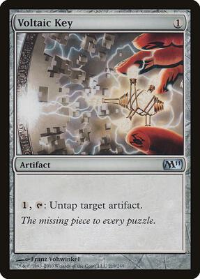 Voltaic Key card from Magic 2011 (M11)