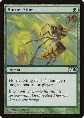 Hornet Sting card from Magic 2011 (M11)