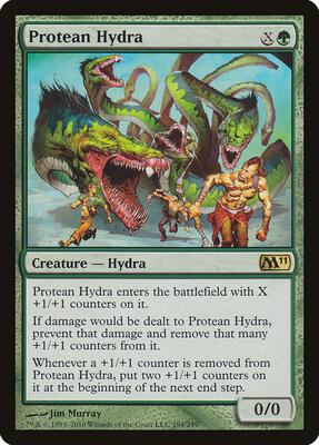 Protean Hydra card from Magic 2011 (M11)