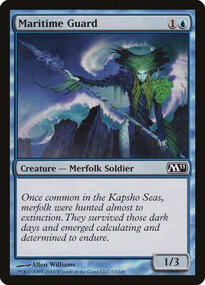 Maritime Guard card from Magic 2011 (M11)