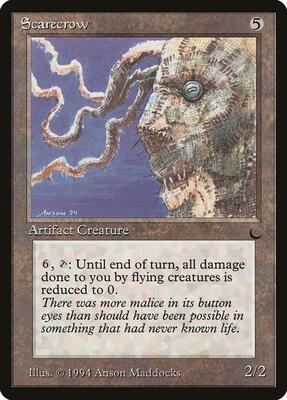 Scarecrow card from The Dark