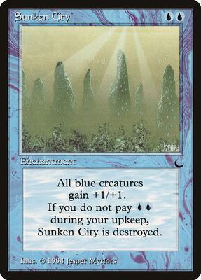 Sunken City card from The Dark
