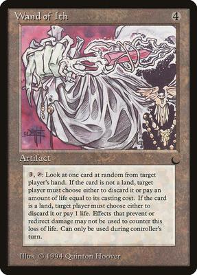 Wand of Ith card from The Dark