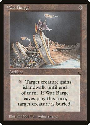 War Barge card from The Dark