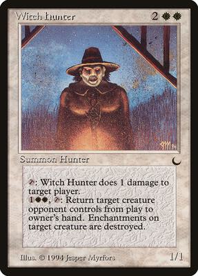 Witch Hunter card from The Dark