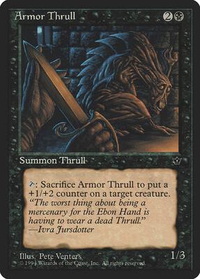Armor Thrull (Venters) card from Fallen Empires