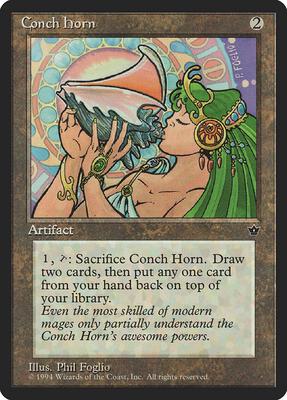 Conch Horn card from Fallen Empires