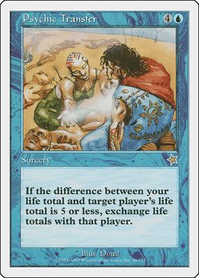 Psychic Transfer card from Starter 1999