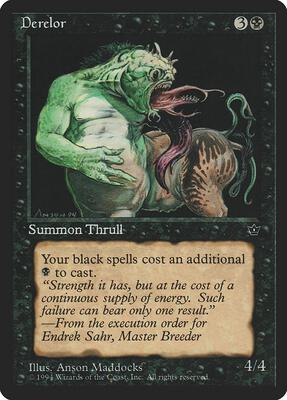 Derelor card from Fallen Empires