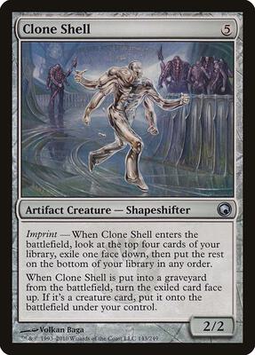 Clone Shell card from Scars of Mirrodin