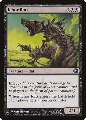 Ichor Rats card from Scars of Mirrodin