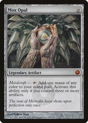 Mox Opal card from Scars of Mirrodin