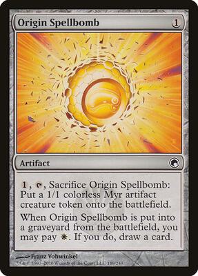 Origin Spellbomb card from Scars of Mirrodin