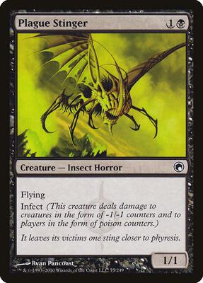 Plague Stinger card from Scars of Mirrodin