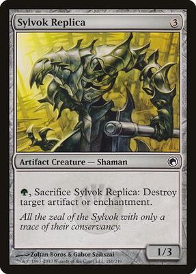Sylvok Replica card from Scars of Mirrodin