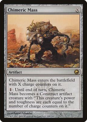 Chimeric Mass card from Scars of Mirrodin