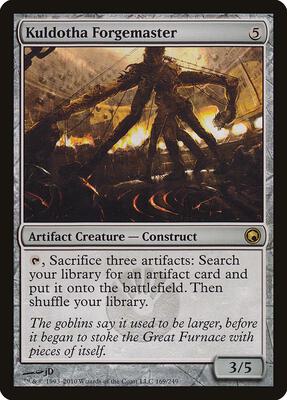 Kuldotha Forgemaster card from Scars of Mirrodin