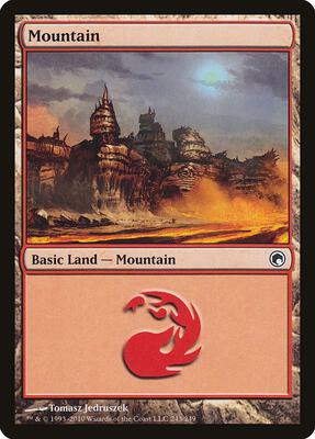 Mountain (243) card from Scars of Mirrodin