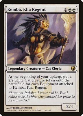 Kemba, Kha Regent card from Scars of Mirrodin