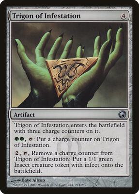 Trigon of Infestation card from Scars of Mirrodin