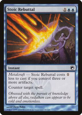 Stoic Rebuttal card from Scars of Mirrodin